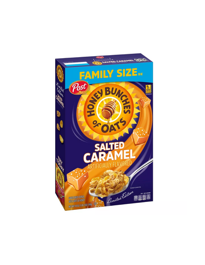 Cereales con sabor a caramelo salado Honey Bunches 510gr Edición Limitada