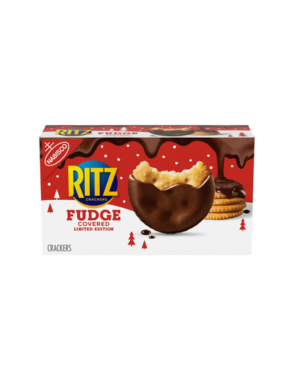 Ritz galletas navideñas cubiertas con chocolate 212g