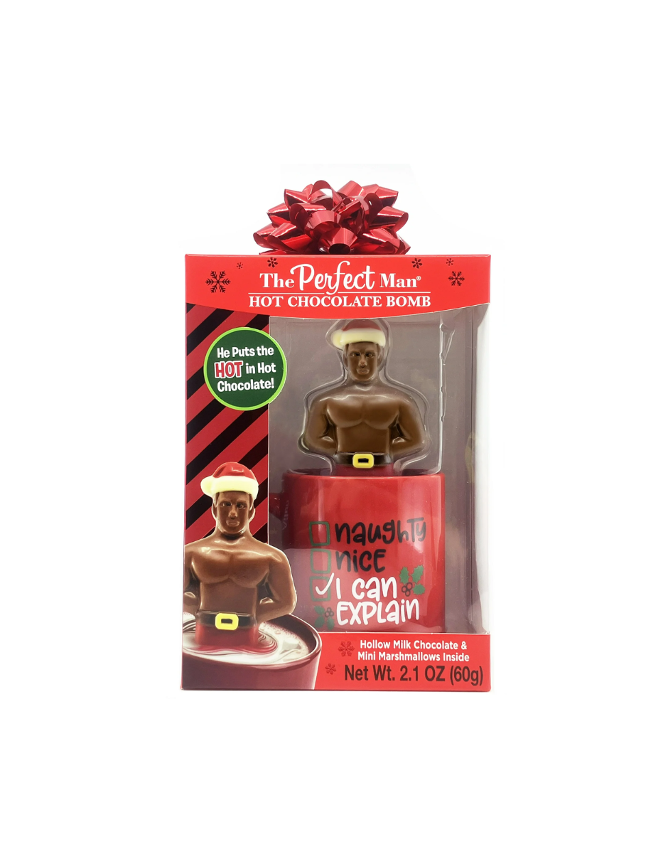 The Perfect Man Conjunto de Bomba y Taza de Cacao Caliente 2.1 oz