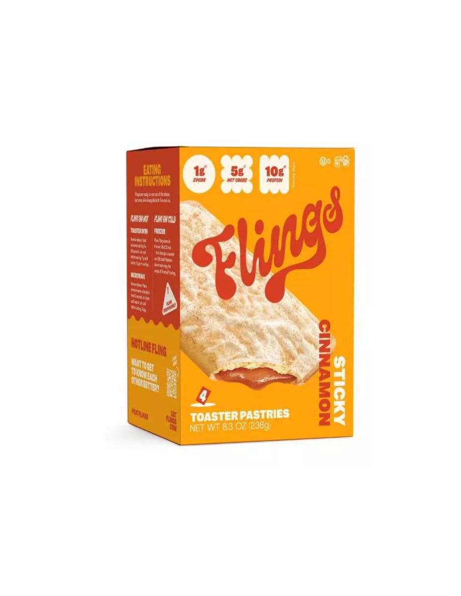 Flings barras cetogénicas con alto contenido de proteínas (Variedad de sabores)