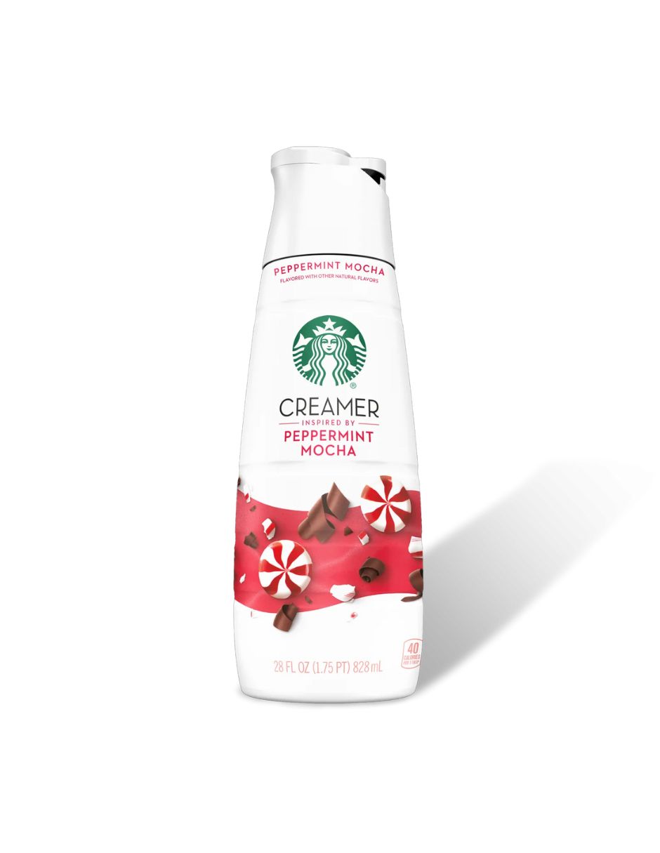 Starbucks Peppermint Mocha latte crema para café edición limitada 828ml