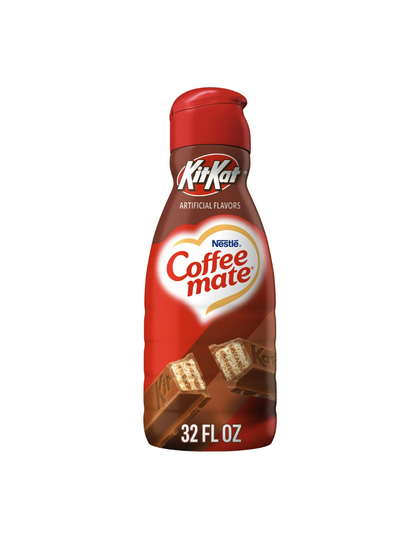 Crema Coffee Mate Kit Kat, Non-Dairy 946ml Edición Limitada