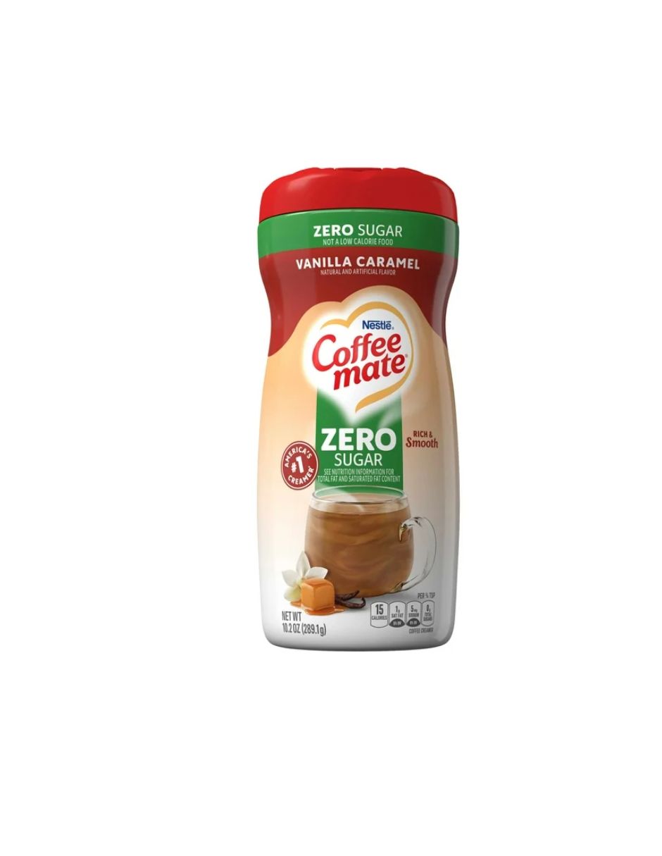 Coffe mate vanilla caramel sugar free crema en polvo 289gr