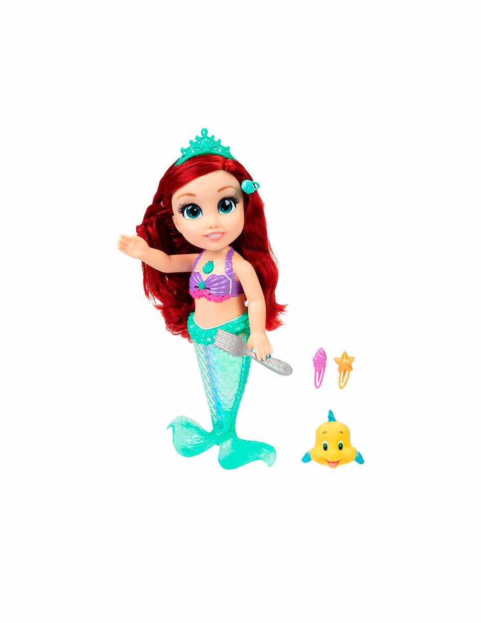 Disney Princess Ariel Mi amigo cantante con Flounder Idioma Inglés