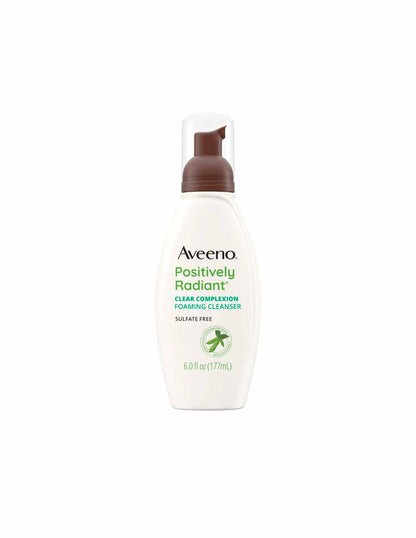 Aveeno Limpiador facial en espuma sin aceite para el acné, 177ml