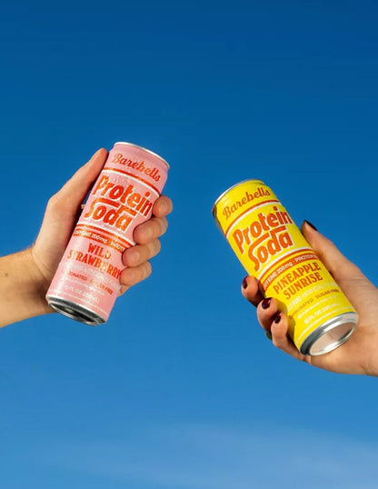 Refresco proteico con cafeína y sin azúcar Barebells pack 3