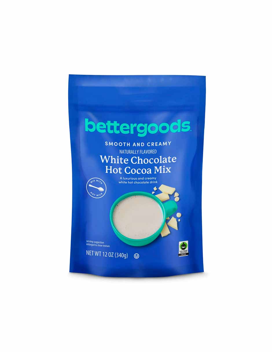 bettergoods Mezcla de chocolate blanco para chocolate caliente 340gr