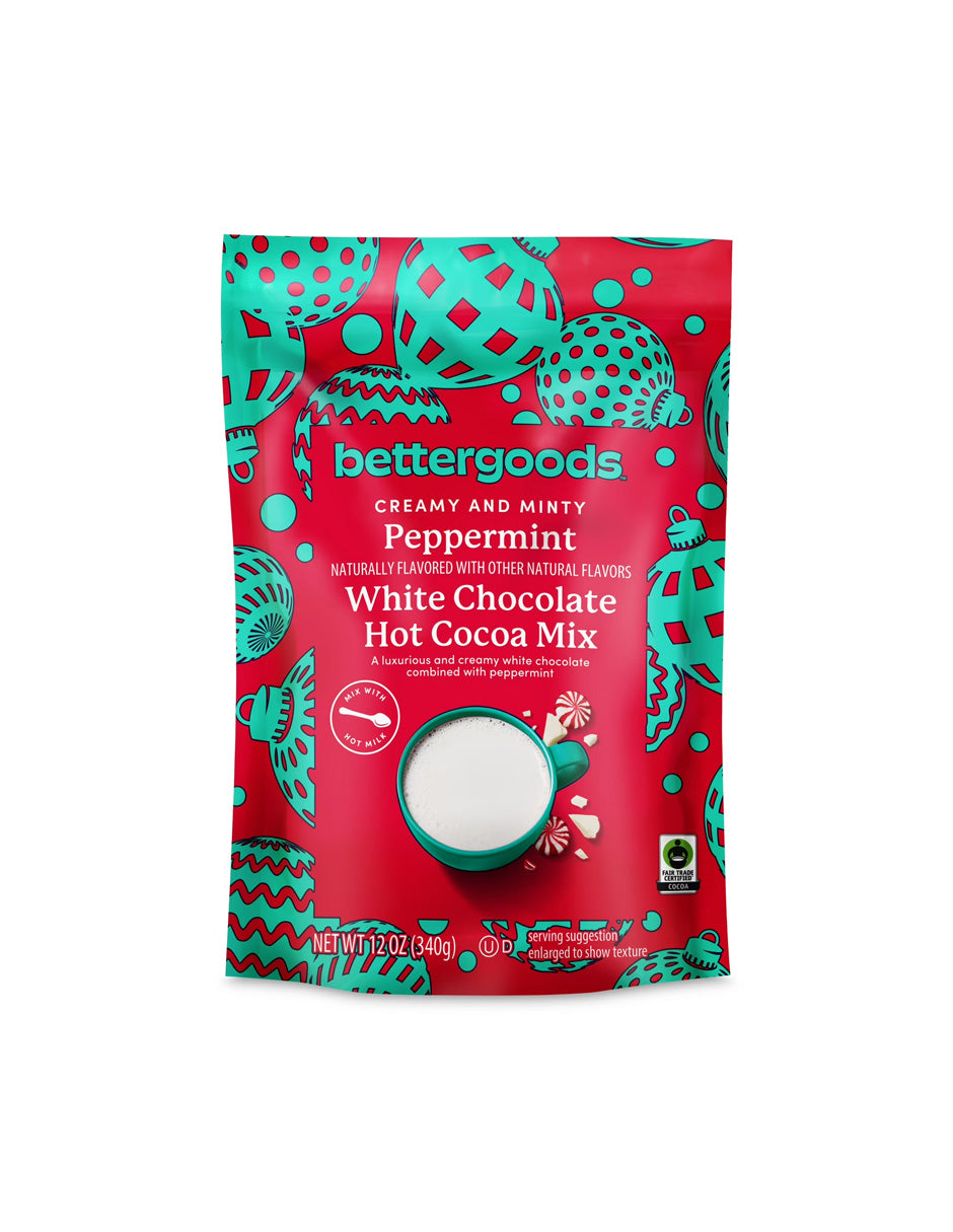 Mezcla para chocolate caliente menta y blanco 340 g