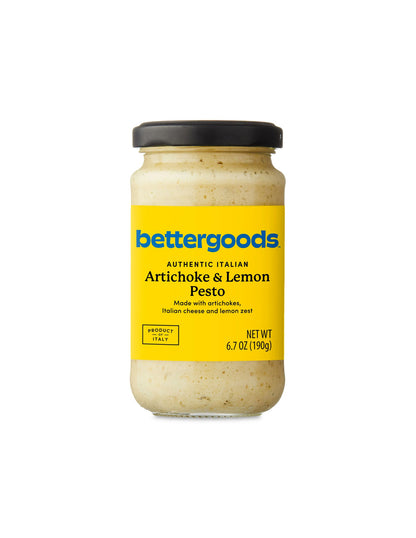 bettergoods Pesto Italiano de Alcachofa y Limón 190gr