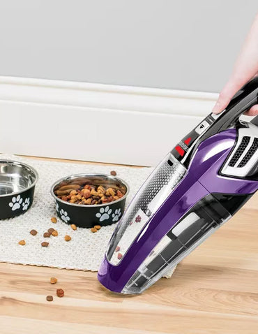 Bissell Aspiradora de mano Pet Hair Eraser inalámbrica, ligera y sin bolsa
