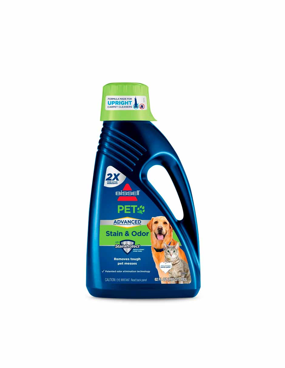 Bissell solución Removedor de olores y manchas de mascotas sin perfume 1.8L