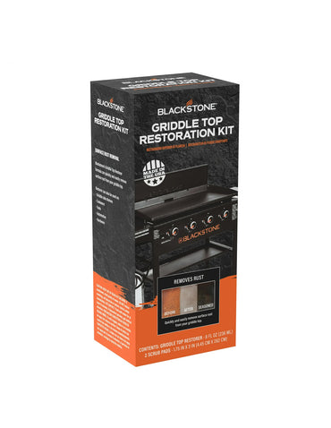 Kit Restaurador Tapa Plancha Blackstone 236ml + Pads