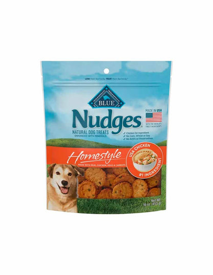 Blue Buffalo Nudges premios para perros sabor pollo 453gr