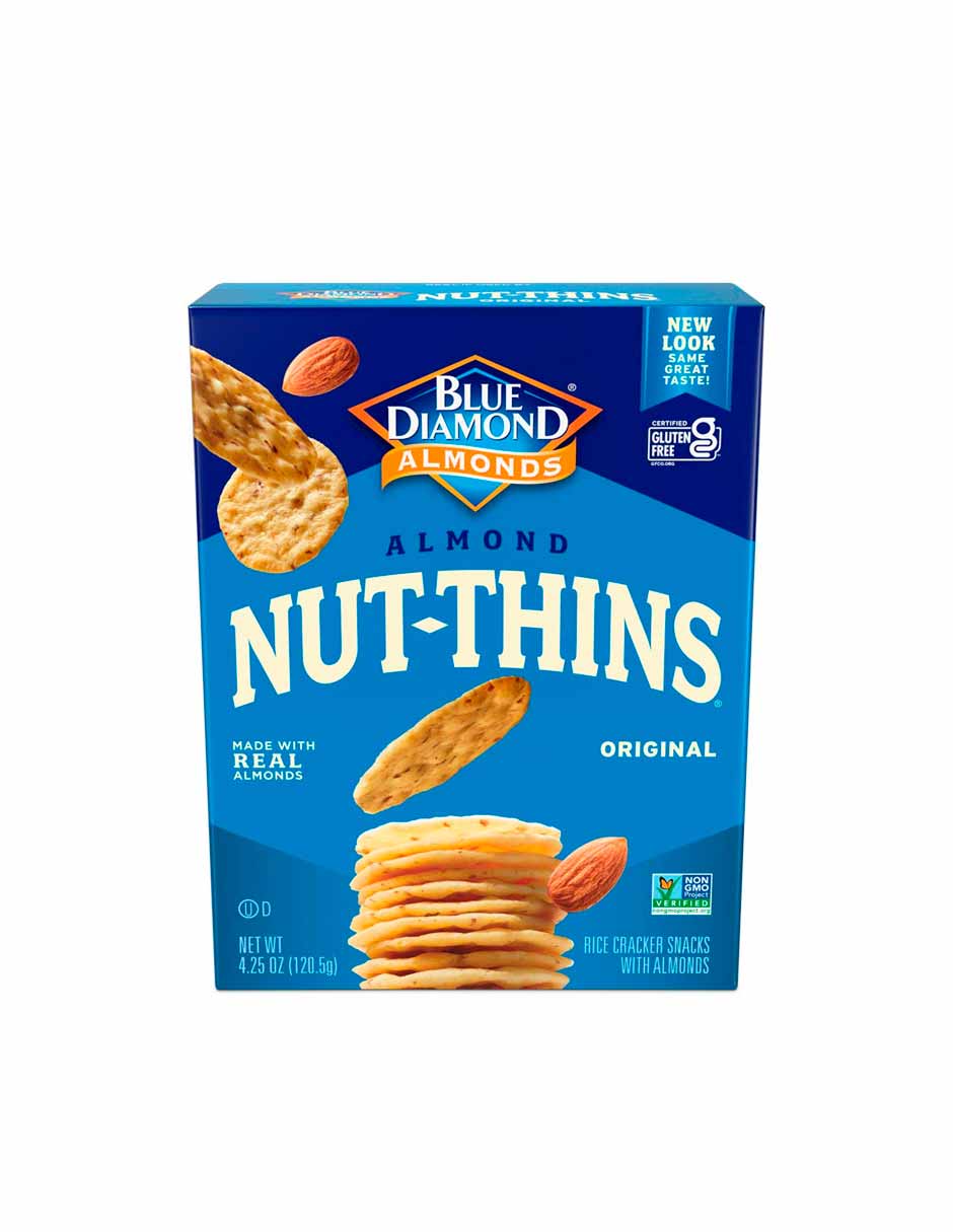 Blue Diamond Almonds Nut-Thins galletas saladas 120gr (variedad)