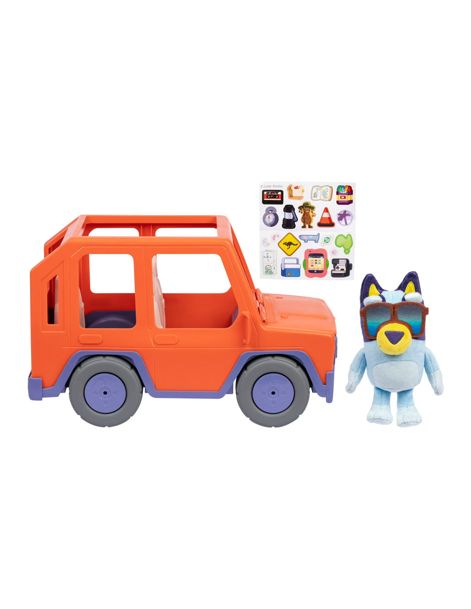 Auto Bluey Buddys 4WD con peluche incluido