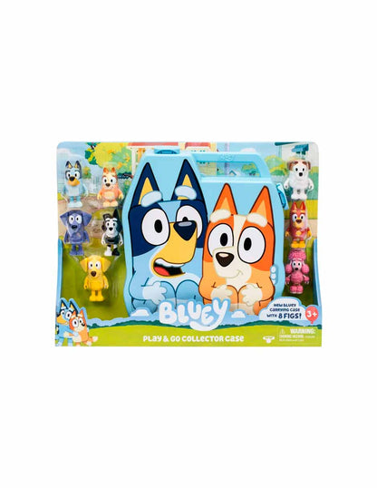 Bluey Estuche Coleccionista Play & Go 8 figuras