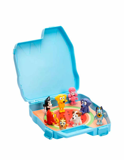 Bluey Estuche Coleccionista Play & Go 8 figuras