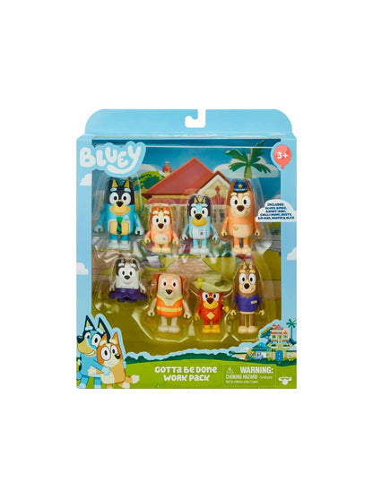 Bluey set de juego Gotta Be Done incluye 8 figuras