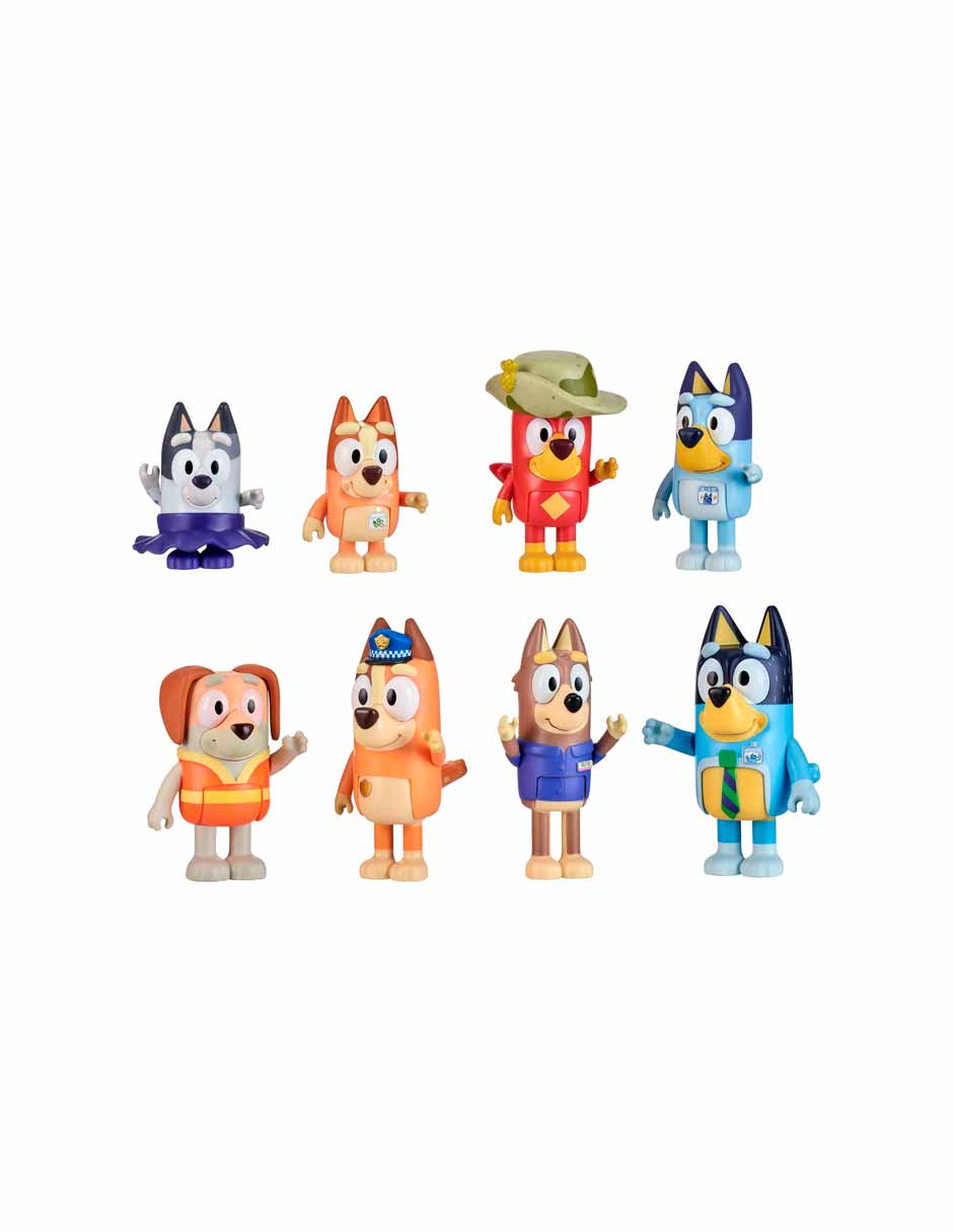 Bluey set de juego Gotta Be Done incluye 8 figuras