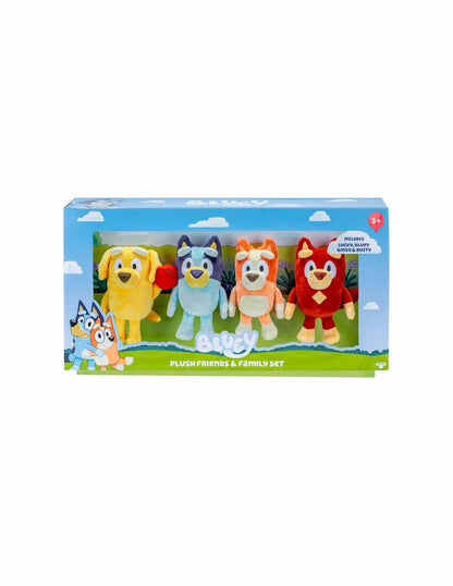 Set peluches Bluey y amigos, 19cm de alto