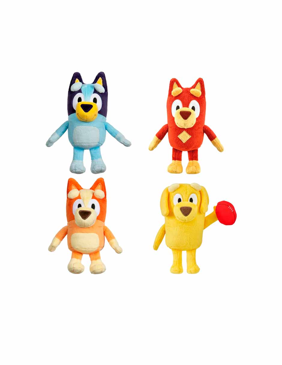 Set peluches Bluey y amigos, 19cm de alto