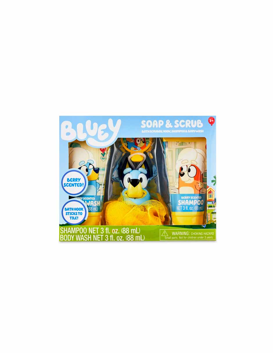 Bluey Set de baño 4 piezas