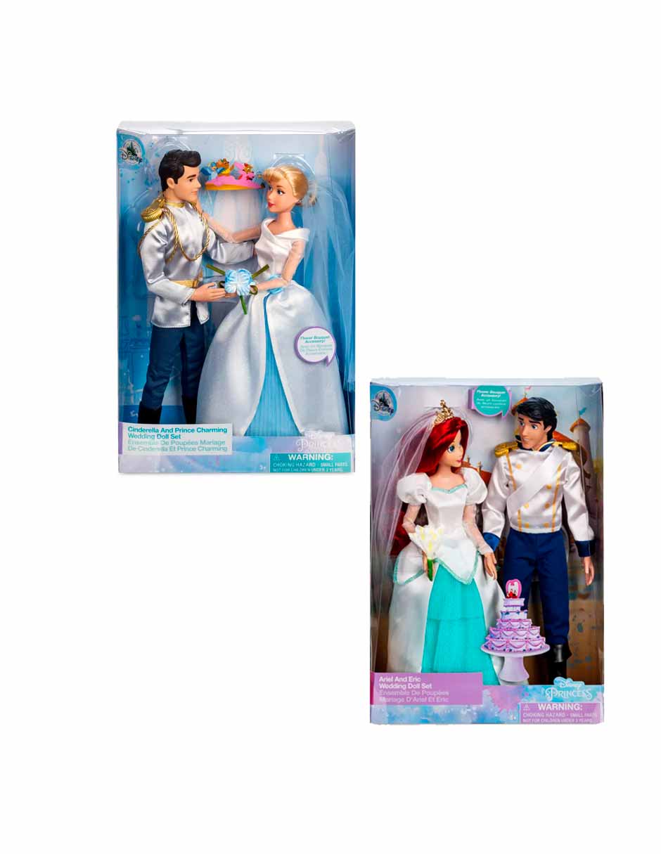 Disney Princesas muñecas set de boda CAJAS DAÑADAS (variedad)