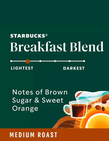 Starbucks café molido Breakfast Blend 340gr