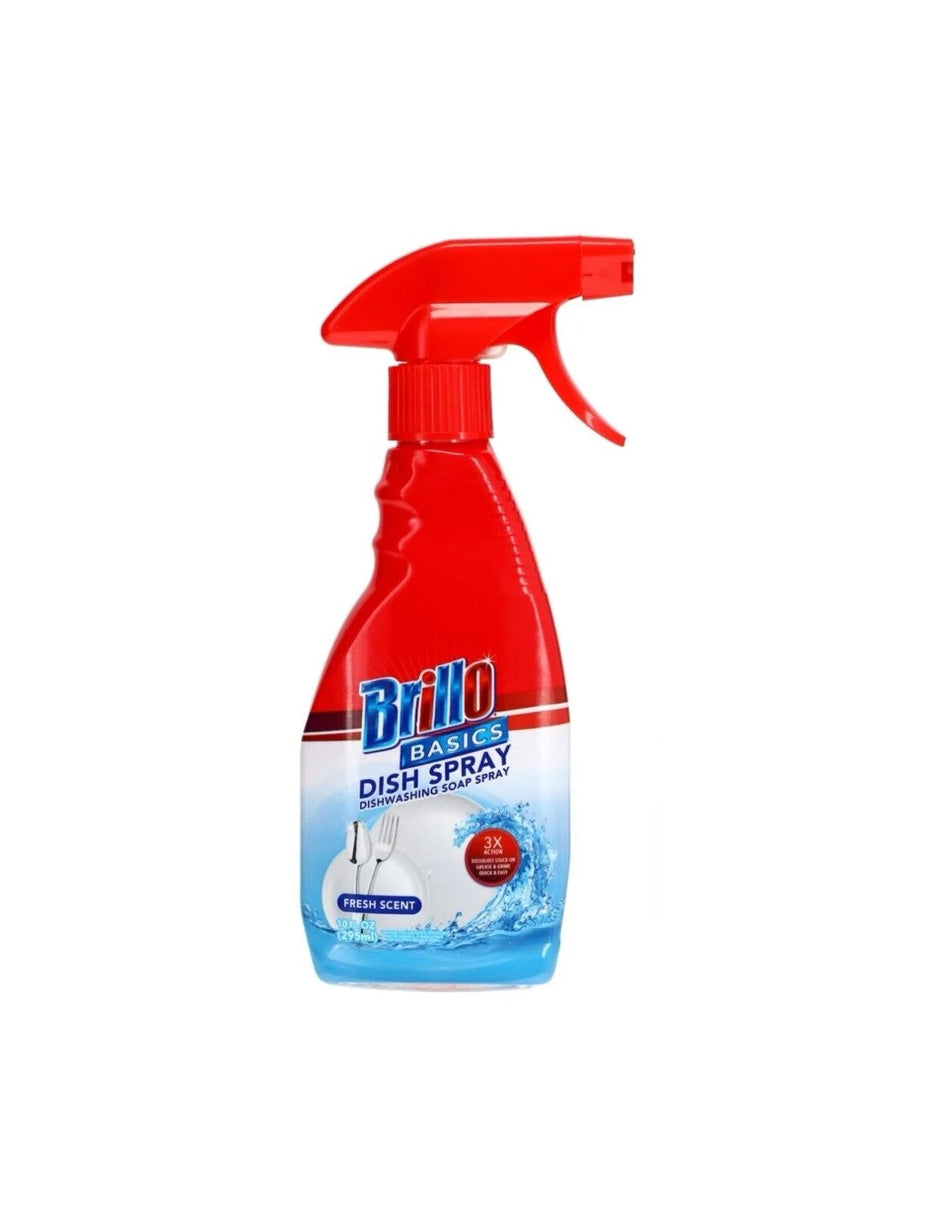 Brillo Basics Dish Spray, jabón para platos 295ml