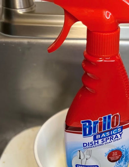 Brillo Basics Dish Spray, jabón para platos 295ml