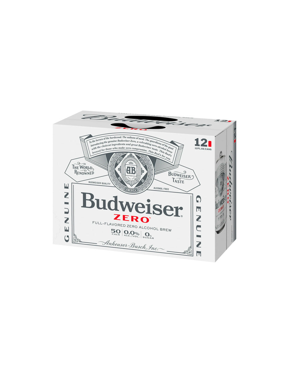 Cerveza Budwiser sin alcohol 12 pack