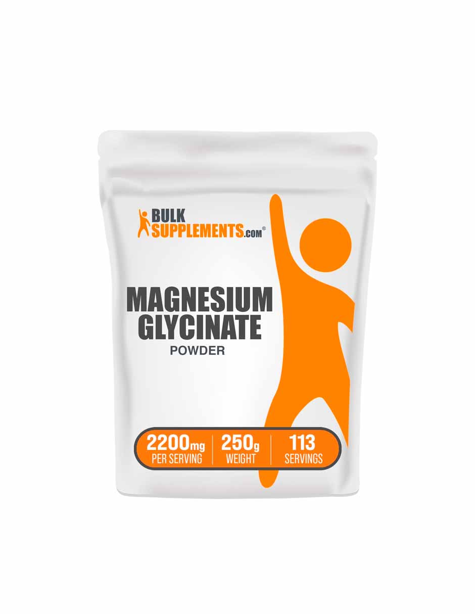 BulkSupplements Glicinato de magnesio en polvo 250gr