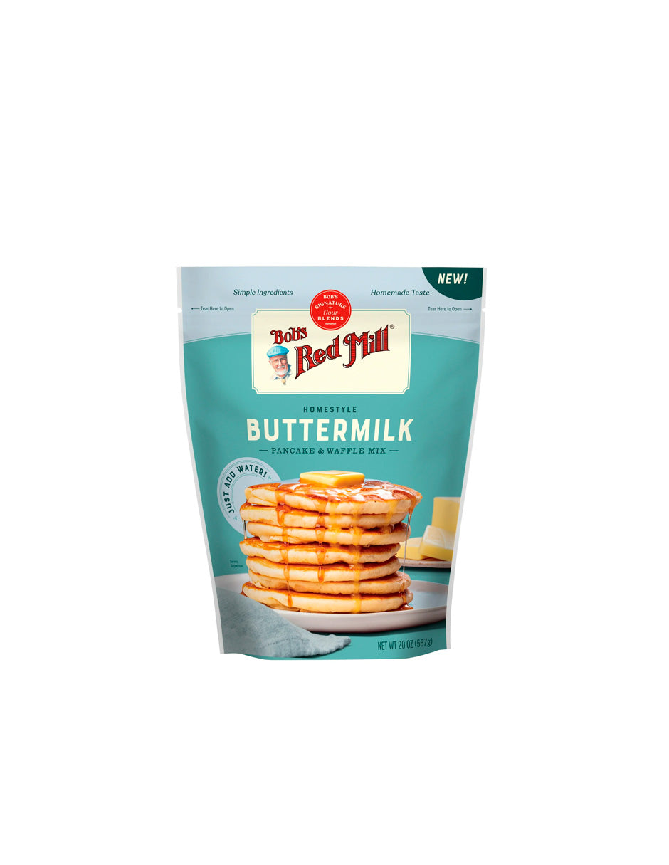 Bob's Red Mill Mezcla para panqueques y waffles con suero de leche 567gr