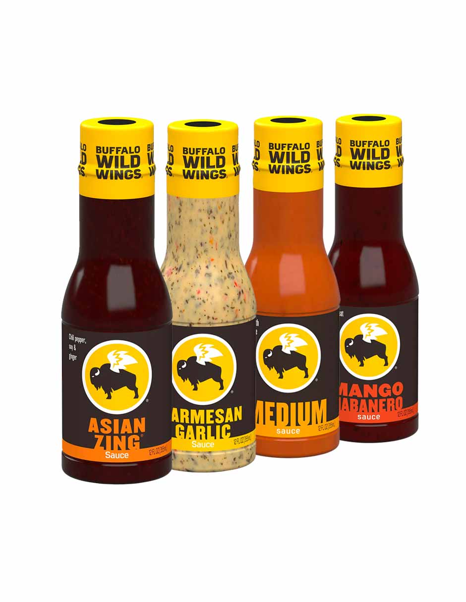 Buffalo Wild Wings salsas 355ml (variedad)