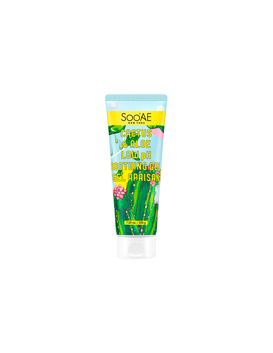 Gel calmante de bajo pH Soo'AE CACTUS & ALOE 200gr