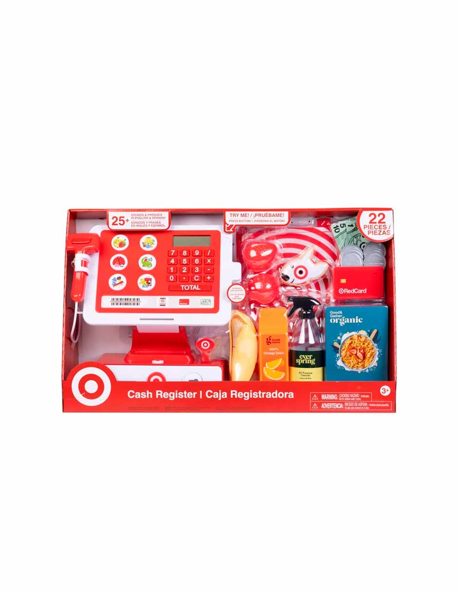 Caja registradora de juguete con accesorios Target