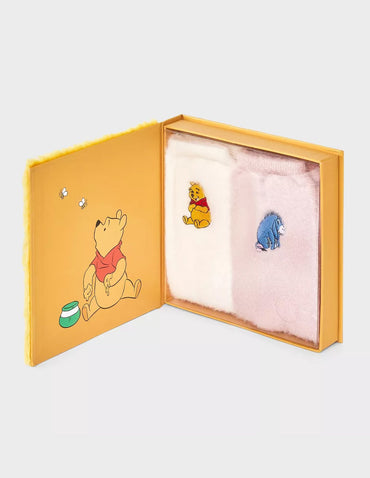 Caja de calcetines de mujer Winnie the Pooh 4-10