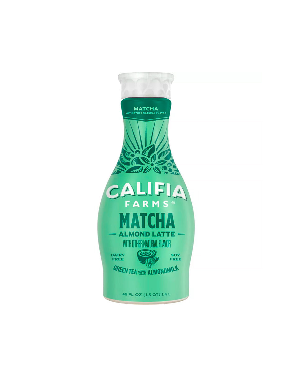 Califia Farms Café con leche de almendras y matcha 1.4 litros