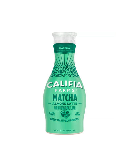 Califia Farms Café con leche de almendras y matcha 1.4 litros