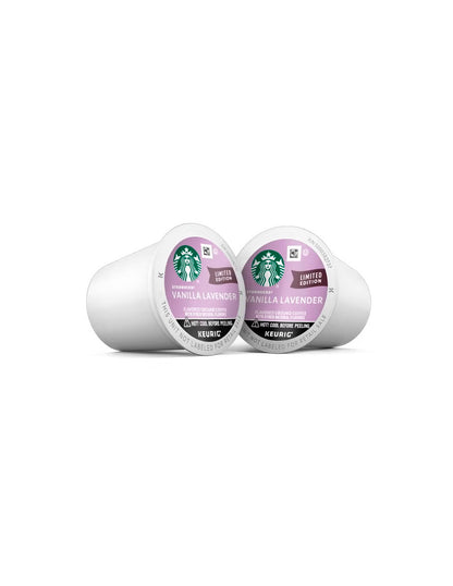 Cápsulas Starbucks con sabor a vainilla y lavanda de Keurig - 22 cápsulas