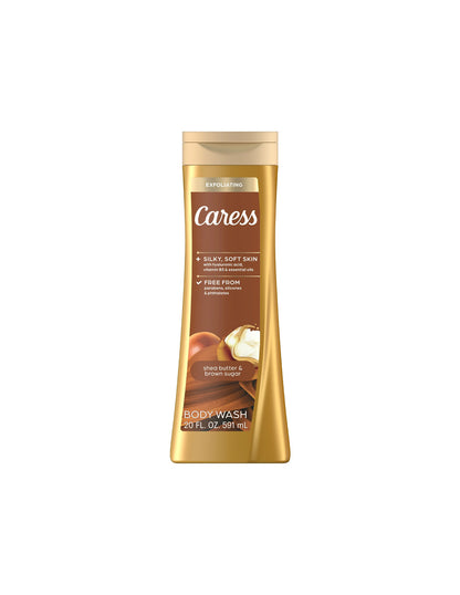 Gel de ducha para mujer Caress para piel seca con Karité y Azúcar 591ml