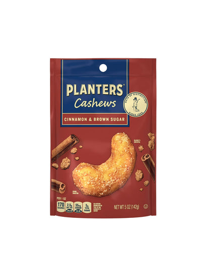 Anacardos tostados Planters fuente de proteína 142gr (sabor a elegir)