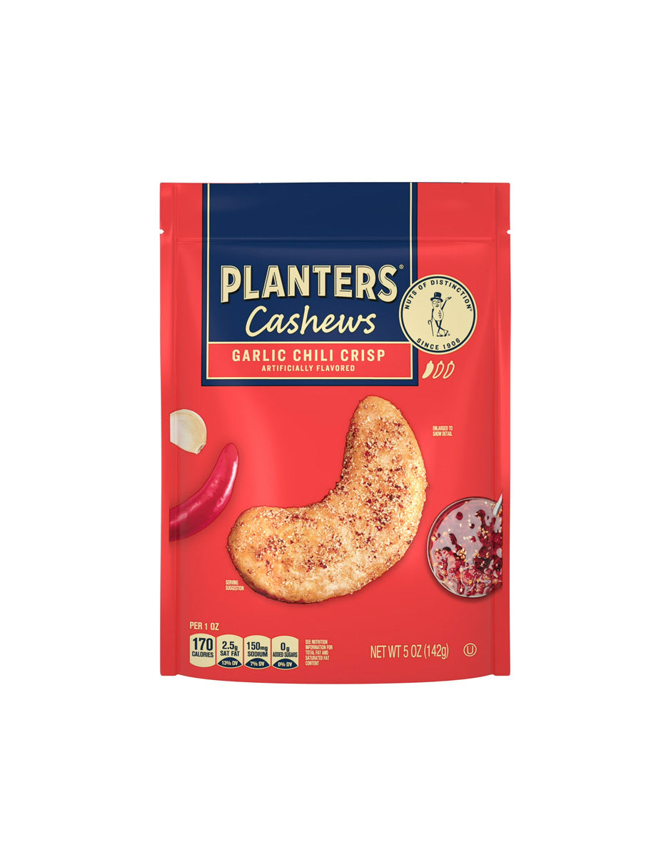 Anacardos tostados Planters fuente de proteína 142gr (sabor a elegir)