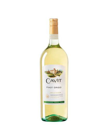 Cavit Vino Blanco Pinot Grigio, Italia, botella de 1,5 Litros