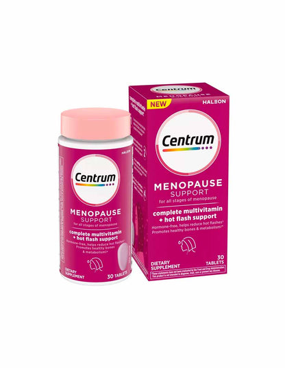 Centrum Multivitamínico para la menopausia y los sofocos 30 tabletas