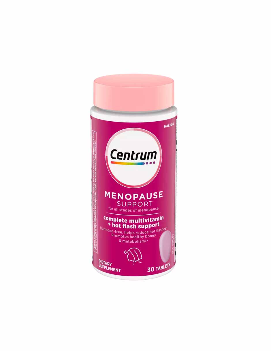 Centrum Multivitamínico para la menopausia y los sofocos 30 tabletas