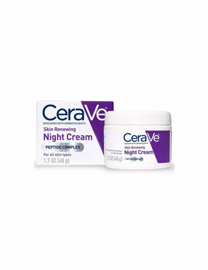 CeraVe Skin Renewing Night Cream Crema hidratante facial 48gr