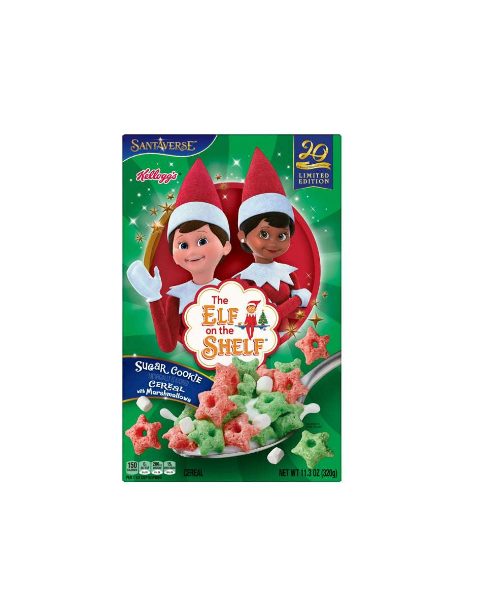 Cereal Elf on the Shelf sabor galleta de azúcar 320gr