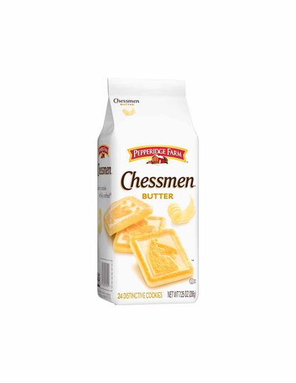 Pepperidge Farm Chessmen Galletas de mantequilla 206gr