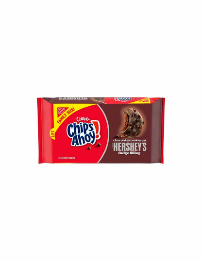 Chips Ahoy Chewy Chocolate Hersheys Fudge filling 420gr